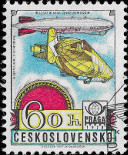 eskoslovensk potovn znmka s nominln hodnotou 60h byla vydna k pleitosti svtov filatelistick vstavy Praga 1978.
Na vcebarevn znmce je vidt vzducholod, emblm vstavy, ozdobn prvky a npisy ESKOSLOVENSKO a 60h. Modernj vzducholo nahoe
m bledou barvu a erven ocas. Vzducholo dole je cel lut.